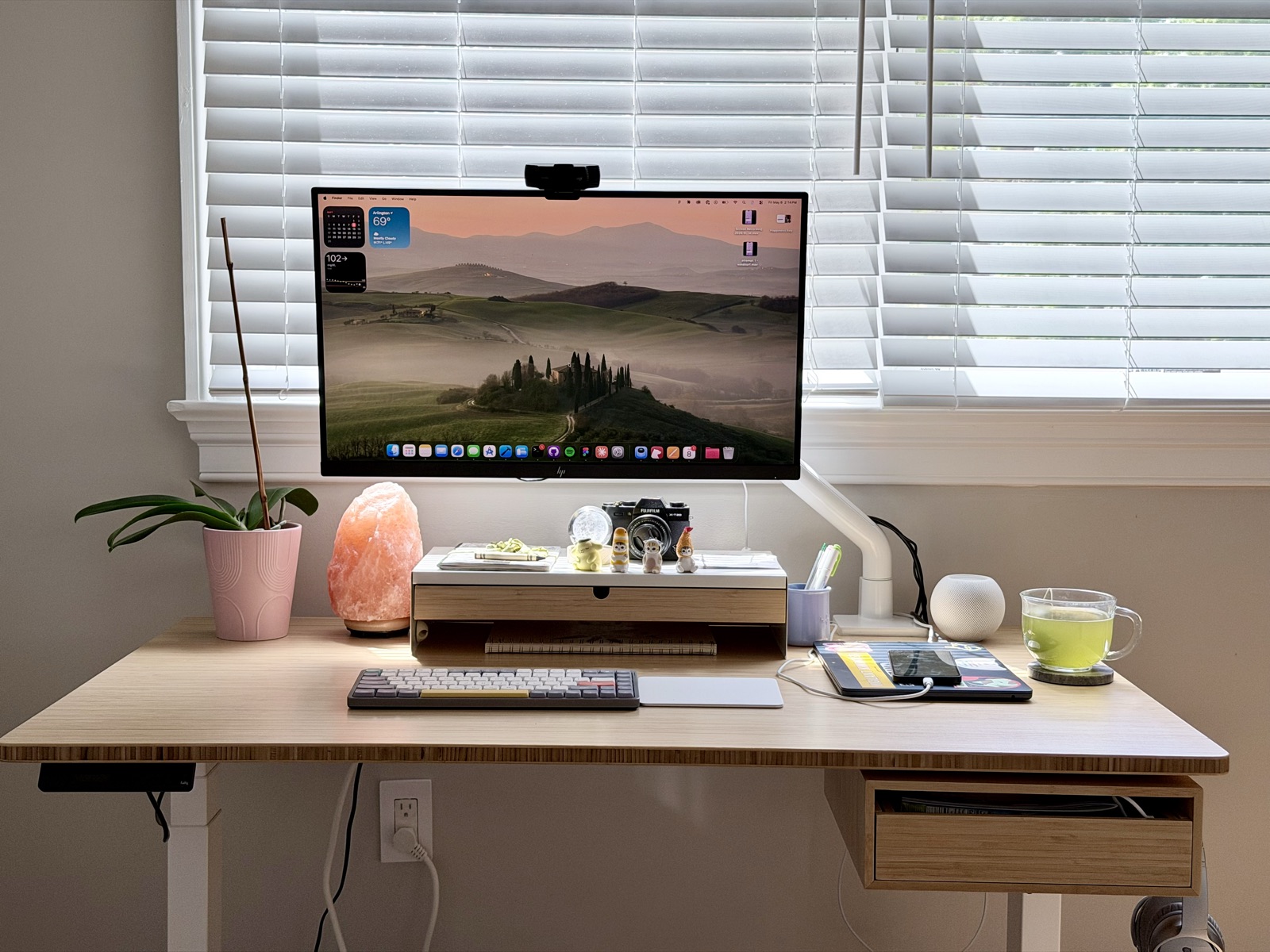Kaitlyn's desk